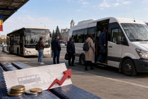 В Молдове проезд в автобусах и маршрутках подорожал на 1 бан за километр. Новые тарифы ANTA, причины роста и примеры расчёта билетов.