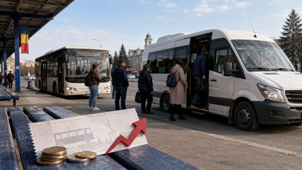 В Молдове проезд в автобусах и маршрутках подорожал на 1 бан за километр. Новые тарифы ANTA, причины роста и примеры расчёта билетов.