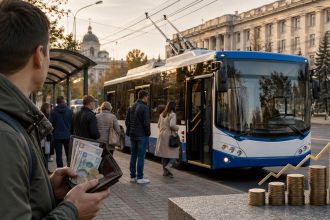 С 1 мая 2026 года проезд в Кишинёве стоит 7 леев. Все новые тарифы на абонементы, льготы, цены для школьников, студентов, медиков и педагогов.