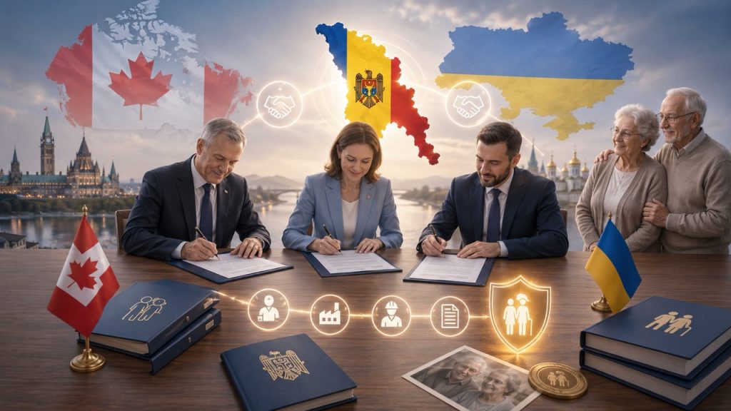 Стаж за границей засчитают в Молдове: как пенсионные соглашения с Канадой и Украиной изменят выплаты