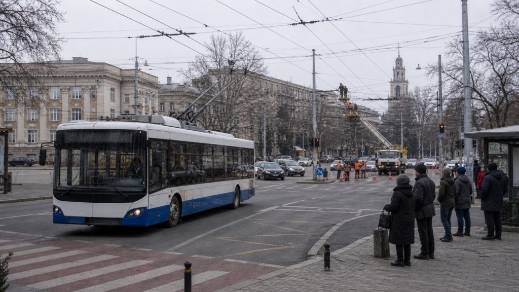 Почему 4 мая 2026 в центре Кишинёва изменили маршруты троллейбусов №3, №4 и №29