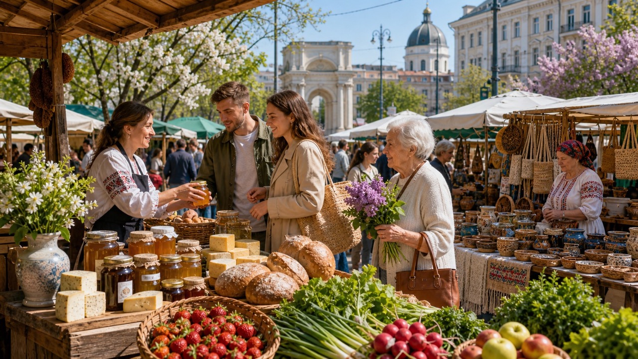 Какие ярмарки пройдут в Кишиневе 2 и 3 мая 2026: адреса EcoLocal, Târgul cu Tradiții, Digital Park, что купить и как спланировать визит.