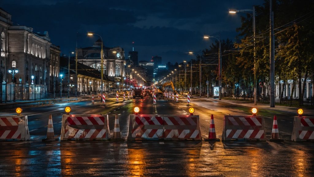 Почему ночью 8 и 9 июня 2026 перекрыт бульвар Юрия Гагарина в Кишинёве
