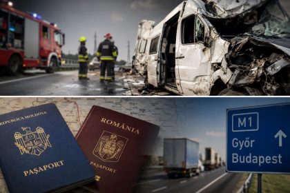 В Венгрии на трассе M1 произошло смертельное ДТП с микроавтобусом на молдавских номерах. Среди погибших — граждане Молдовы и Румынии.