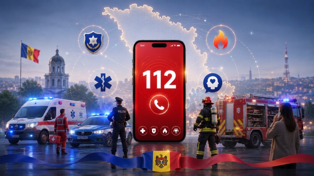 Куда звонить в экстренных ситуациях в Молдове в 2026 году: 112, скорая помощь, полиция, пожарные и психологическая помощь