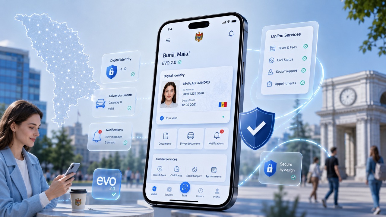 EVO 2.0 в Молдове: цифровой кошелек, документы в смартфоне, услуги онлайн, безопасность, банки и практические советы пользователям.