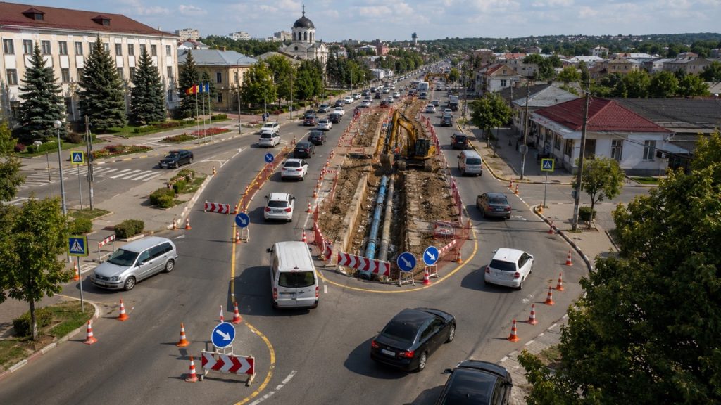 Как изменится движение в Комрате с 3 июля 2026 года из-за ремонта водопровода