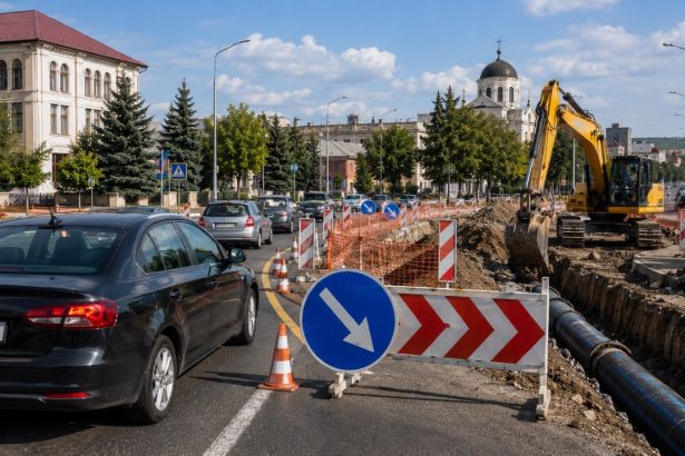 Ремонт водопровода в Комрате с 3 июля 2026 изменит движение на улицах Победа, Третьякова и Ленина. Что важно знать водителям.