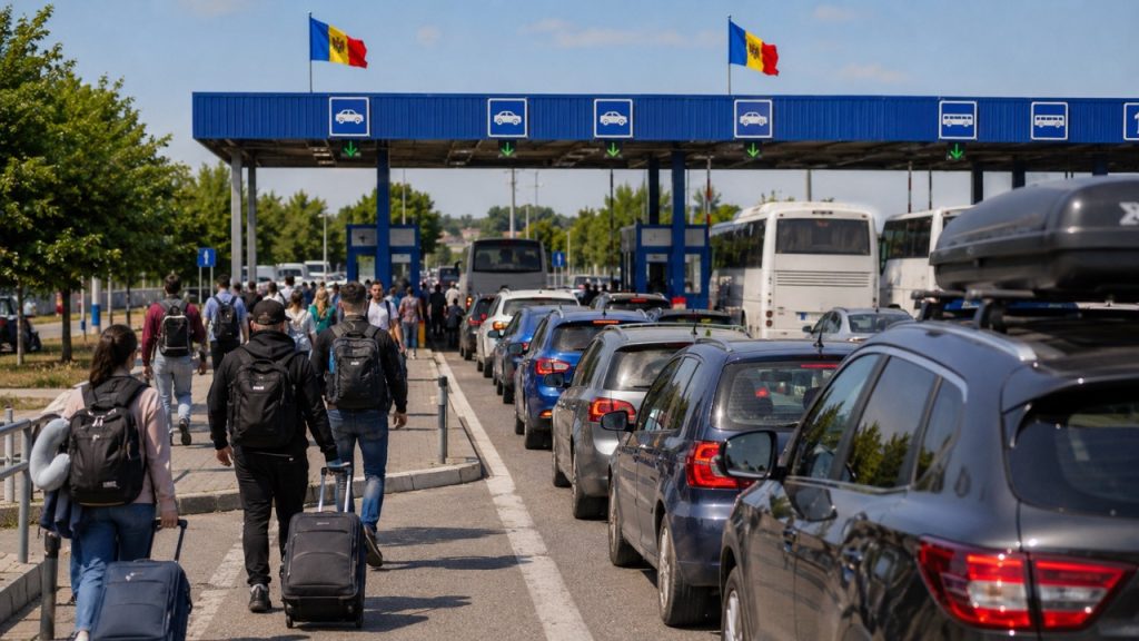 Какая ситуация на КПП Молдовы сегодня 26 июня 2026: где больше всего машин и людей