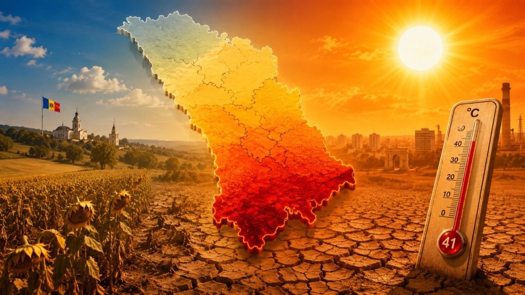 Красный код жары в Молдове 30 июня: до +41°C на юге, прогноз по стране