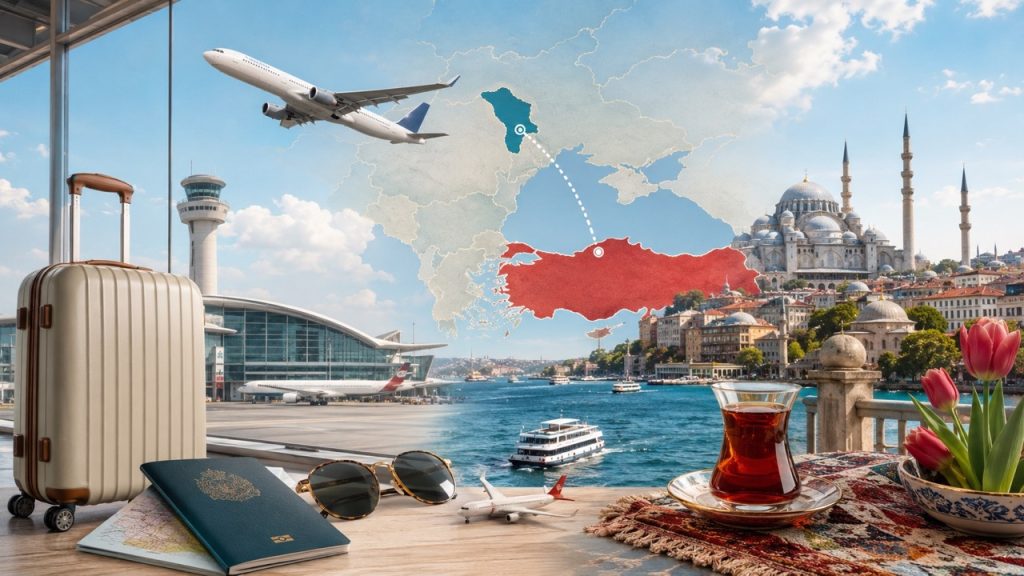 Как добраться до Турции из Молдовы самолётом, автобусом и через Европу в 2026 году: цены, рейсы и документы