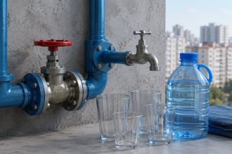 22 июня 2026 в Кишиневе и Дурлештах отключат воду с 09:00 до 20:00. Список адресов, причина работ и советы жителям перед отключением.