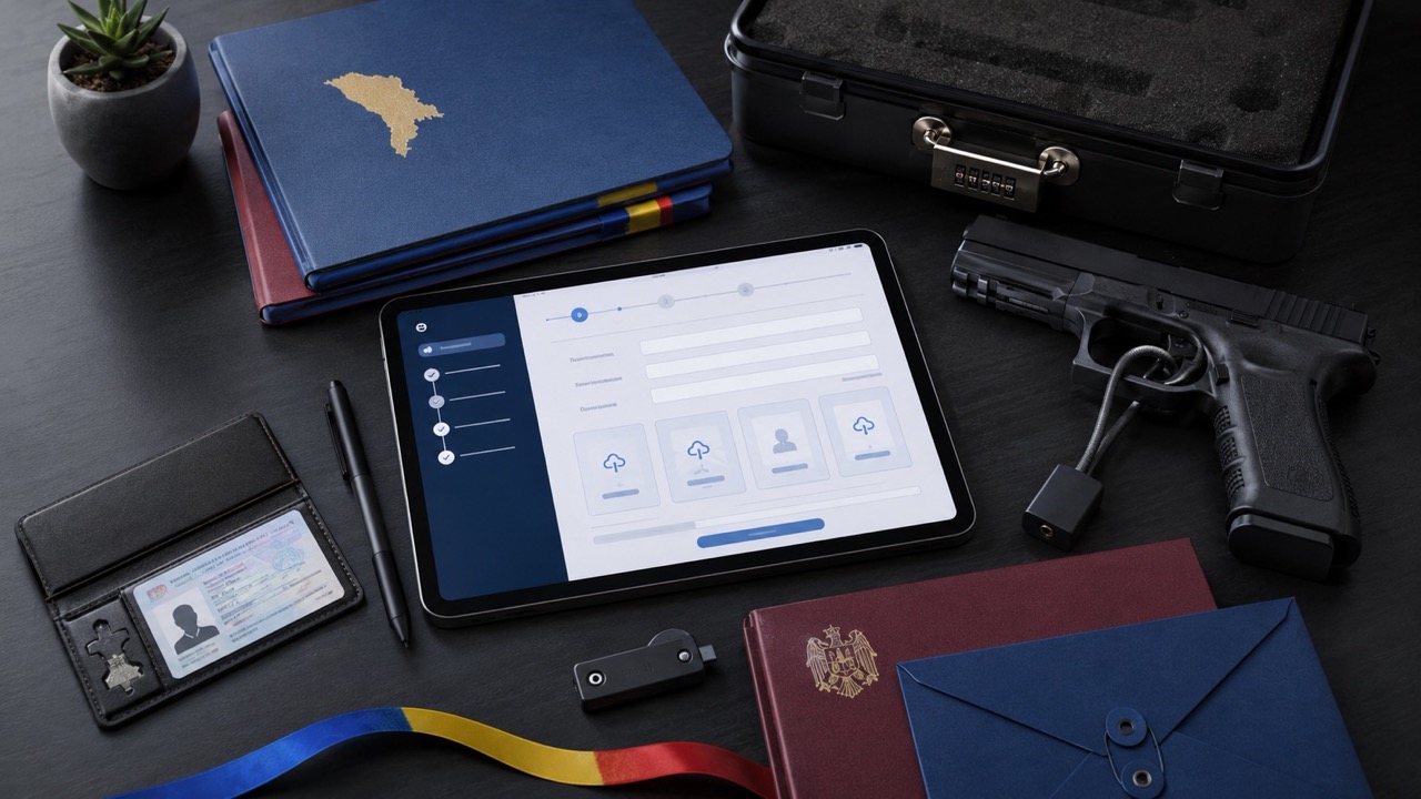 Как оформить гражданское оружие в Молдове онлайн через e-arme: электронная подпись, документы, этапы и важные правила безопасности.