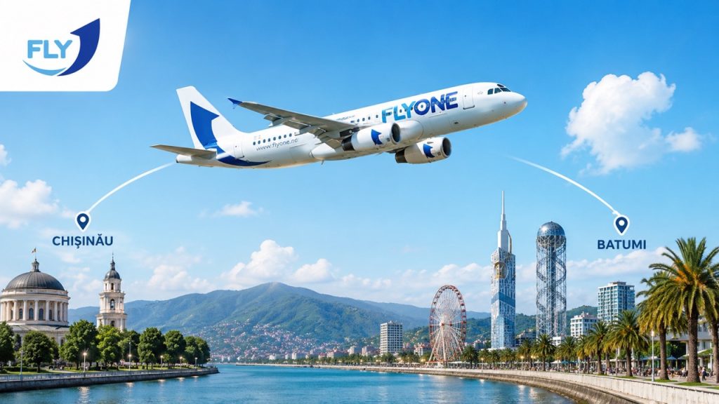 Какие рейсы Кишинёв — Батуми запускает FLYONE и сколько стоят билеты