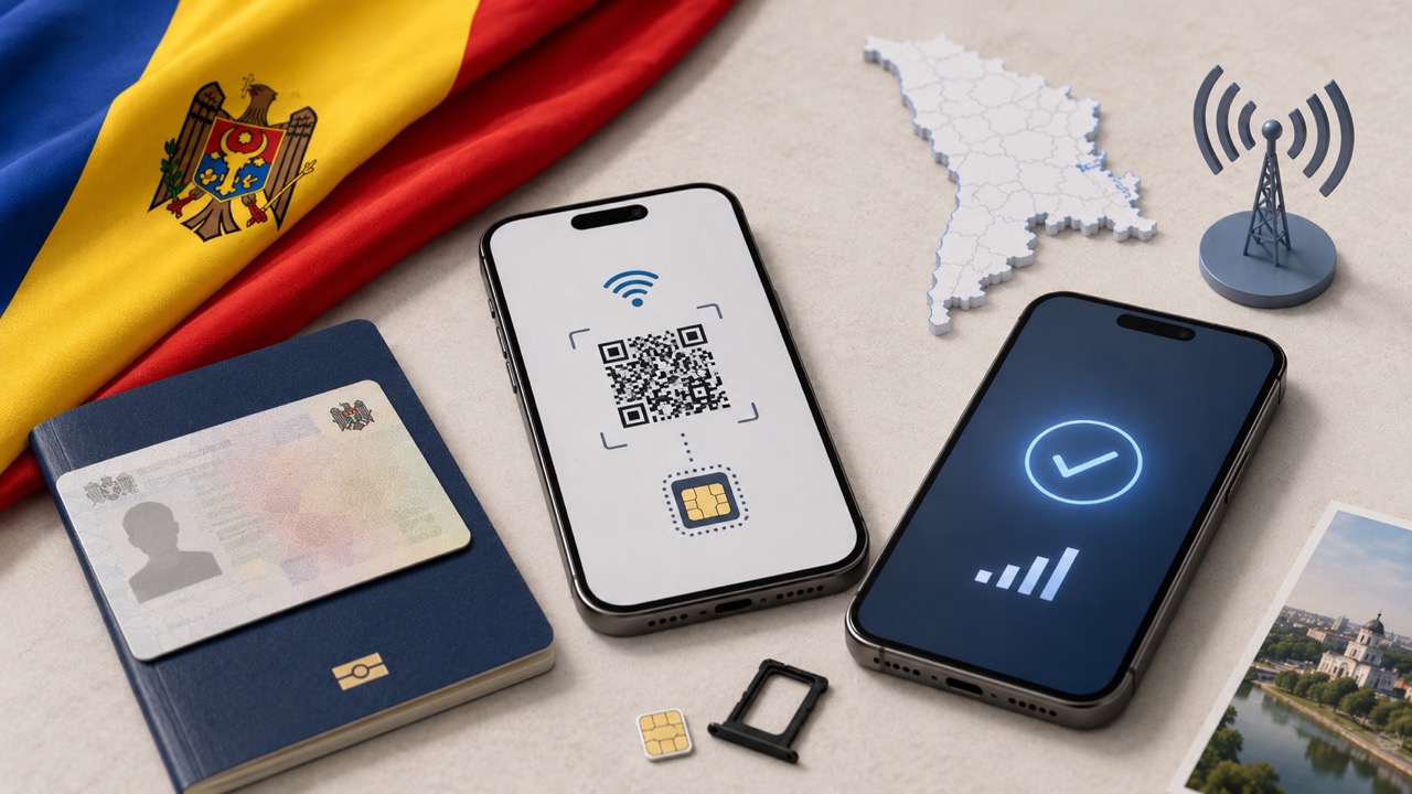 Как купить сим-карту в Молдове: где оформить SIM или eSIM, какие документы нужны, что меняют новые правила активации и идентификации.
