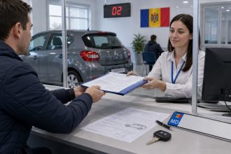 Полная инструкция по регистрации автомобиля в Молдове в 2026 году: документы, MREO, цены и техосмотр.