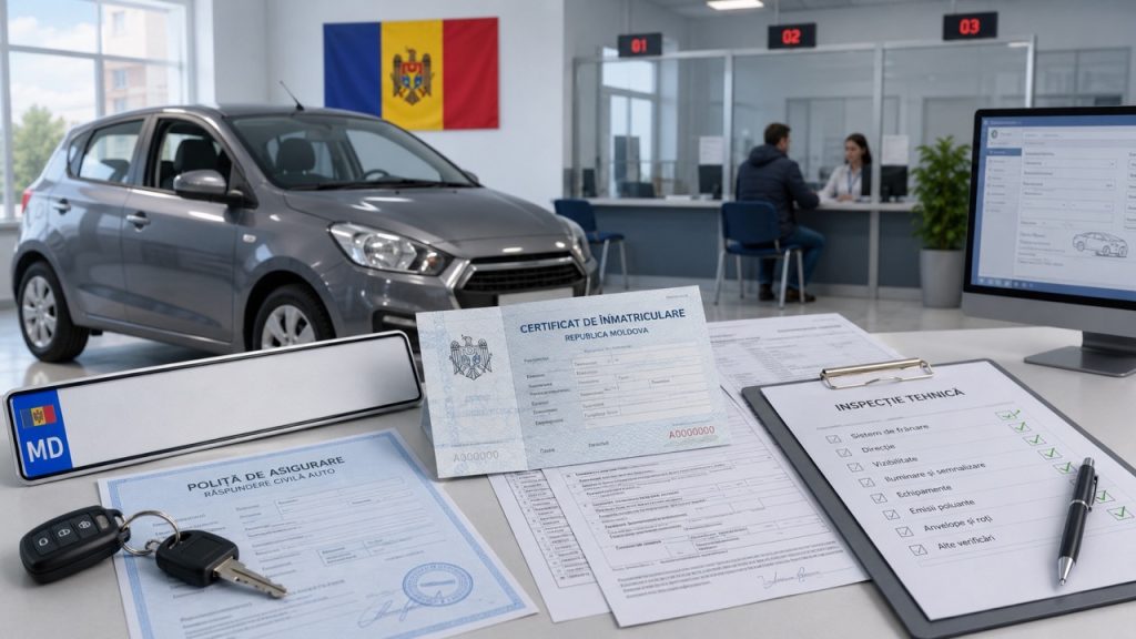 Как зарегистрировать автомобиль в Молдове в 2026 году: документы, цены MREO, виды техосмотра и сроки