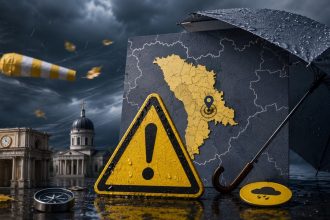 В Кишиневе 2 июня 2026 действует желтый код из-за дождей и гроз. Мэрия дала рекомендации водителям, пешеходам и родителям.