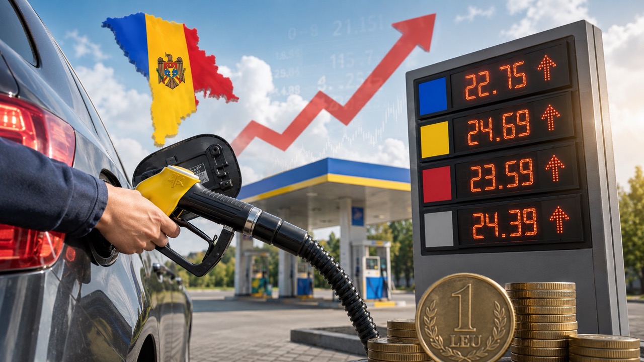 Цены на бензин в Молдове 15 июля 2026 года: стоимость А-95 на Petrom, Bemol, Rompetrol, Lukoil и других АЗС, лимиты ANRE и цена полного бака.