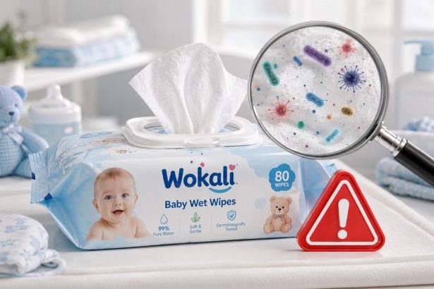 В Молдове отзывают детские салфетки Wokali Baby Wet Wipes. Названия опасных партий, где искать номер LOT и как вернуть товар продавцу.