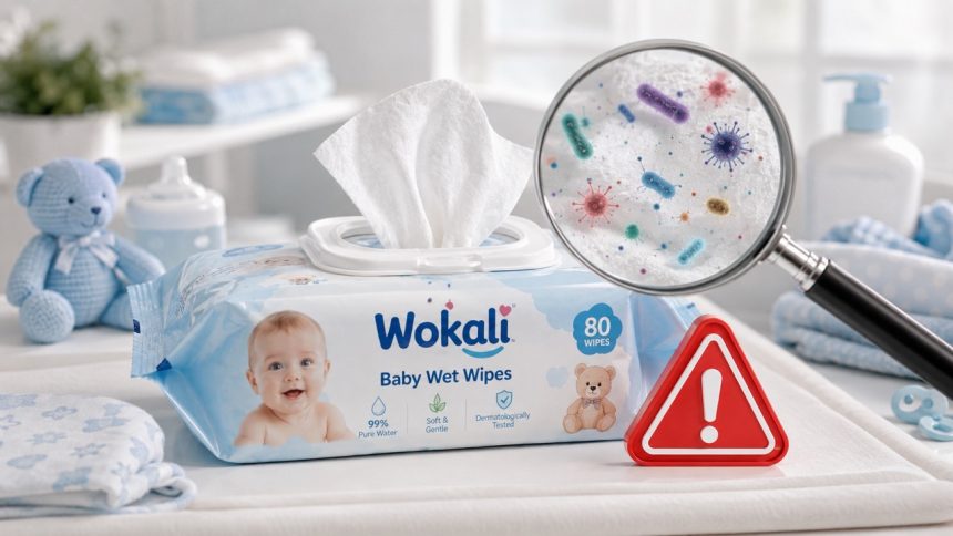 В Молдове отзывают детские салфетки Wokali Baby Wet Wipes. Названия опасных партий, где искать номер LOT и как вернуть товар продавцу.