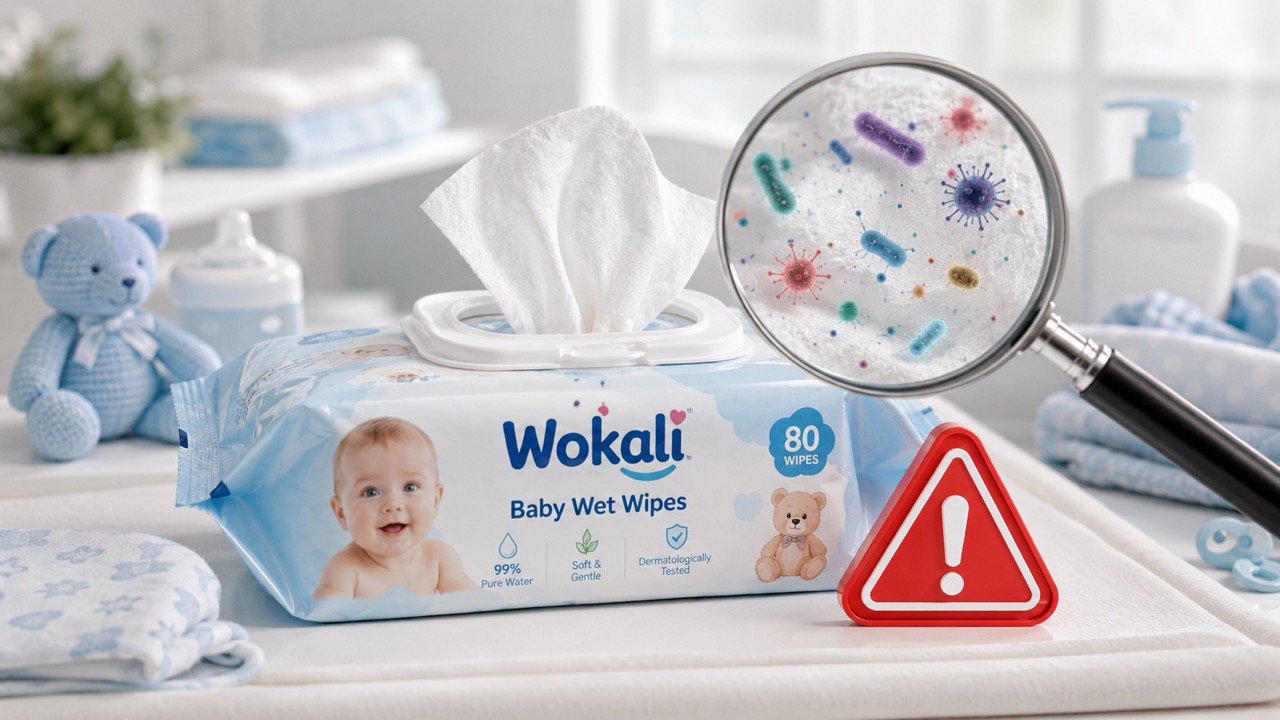 В Молдове отзывают детские салфетки Wokali Baby Wet Wipes. Названия опасных партий, где искать номер LOT и как вернуть товар продавцу.