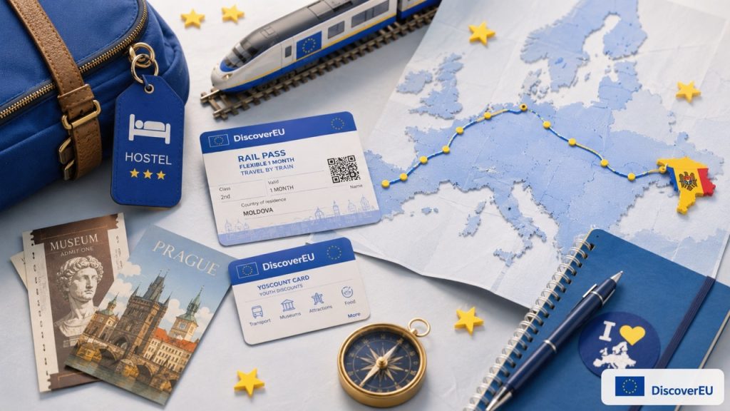 Как зарегистрироваться в DiscoverEU и бесплатно путешествовать по Европе из Молдовы