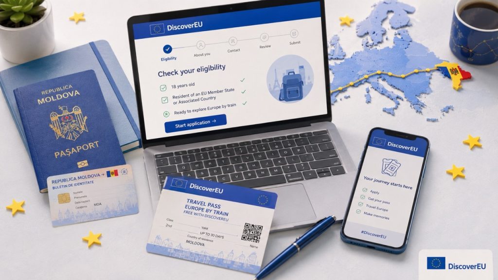 Как зарегистрироваться в DiscoverEU и бесплатно путешествовать по Европе из Молдовы