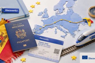 DiscoverEU Молдова 2027: как зарегистрироваться, кто может участвовать, какие документы нужны и как бесплатно путешествовать по Европе.