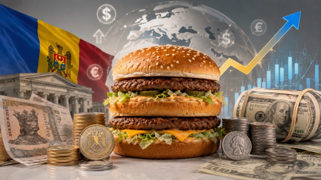 Что такое индекс Биг Мака и почему молдавский лей недооценён в 2026 году