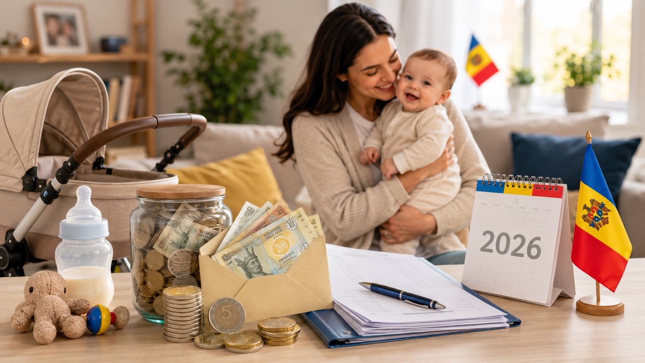 Что такое indemnizatie pentru cresterea copilului в Молдове 2026 (пособие по уходу за ребёнком): какие суммы, как оформить, как обратиться.