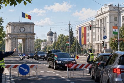 Центр Кишинева и дорогу в аэропорт частично перекрыли 20 июля. Причины ограничений, время их действия, маршруты объезда и программу визита.