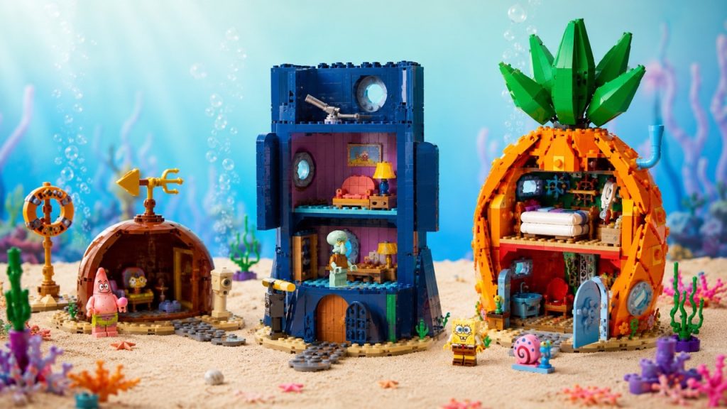 LEGO «Губка Боб» возвращается в 2026 году: когда выйдет и где купить в Молдове