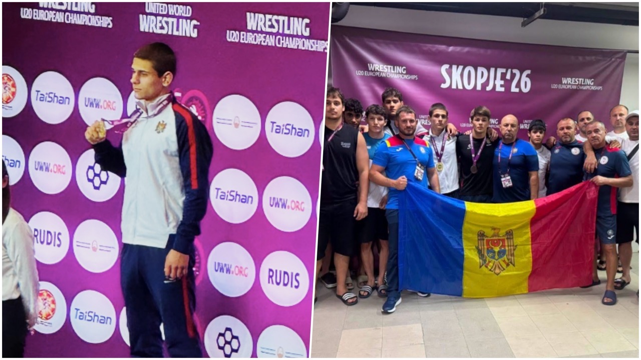 Максим Дымов из Копчака стал чемпионом Европы U-20 по вольной борьбе. Кто он, биография и достижения борца сборной Молдовы.