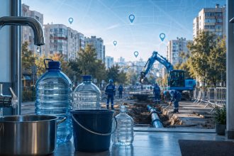 Отключение воды в Кишинёве 2 июля 2026 года затронет бул. Дачия 65–71 и ряд улиц. Воды не будет с 09:00 до 19:00 из-за плановых работ.