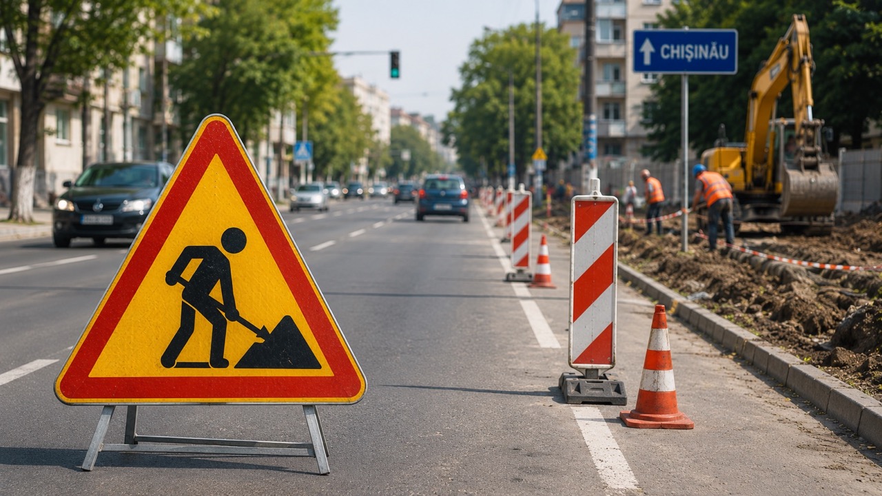 В Кишиневе до 21 августа ограничат движение на улицах Четатя Албэ, Матеевича, Ойтуз и Копэчень. Сроки перекрытий и маршрут троллейбуса №3.