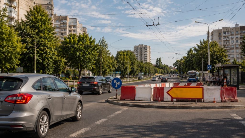 Какие улицы в Кишинёве перекрыли до 24 июля 2026 и как объехать ограничения