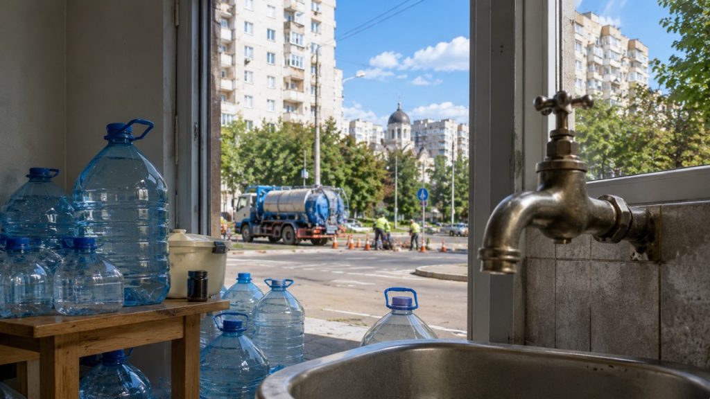 Где в Кишинёве отключат воду 15 июля 2026 года