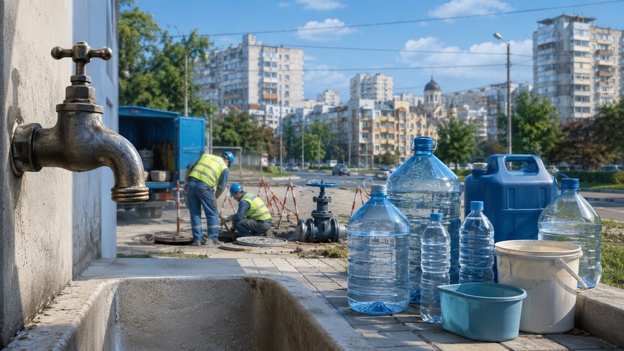 Где отключат воду в Кишинёве 15 июля 2026 года: адреса, время плановых работ Apă-Canal Chişinău и рекомендации жителям столицы.