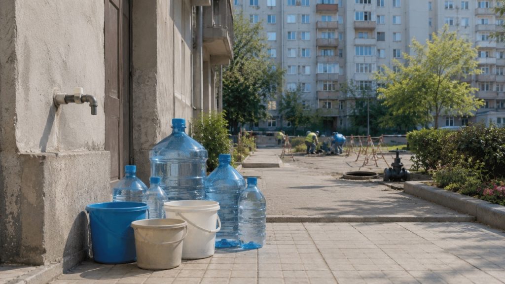 Где в Кишинёве отключат воду 15 июля 2026 года