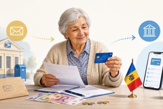Как перевести пенсию с почты на банковскую карту в Молдове: заявление, EVO, документы, сроки перехода, ошибки и правила CNAS для пенсионеров.
