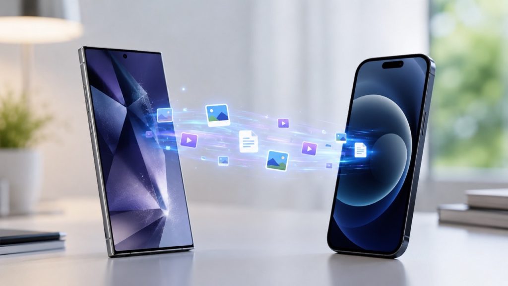 Samsung разрешила передавать файлы на iPhone без сторонних приложений: как работает аналог AirDrop