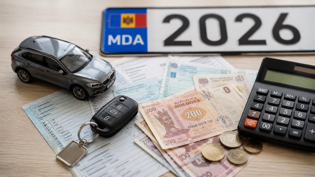 Сколько стоит регистрация авто в Молдове в 2026 году: какие цены и где сделать