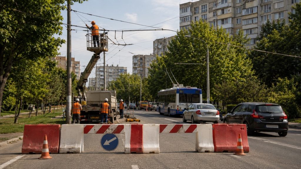 Какие улицы в Кишинёве перекрыли до 24 июля 2026 и как объехать ограничения