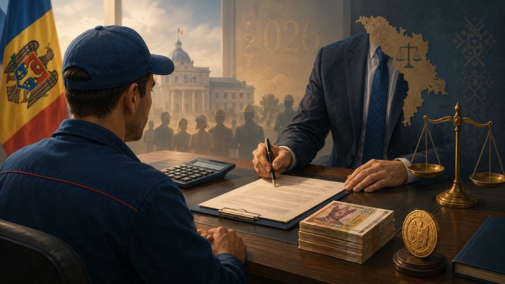 Salariul minim в Молдове 2026: что это и как считается