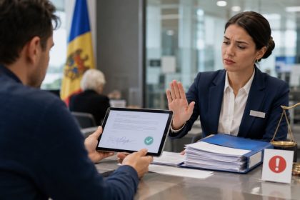 Банк в Молдове отказывается принимать документ с электронной подписью: когда отказ незаконен, как потребовать ответ и куда подать жалобу.