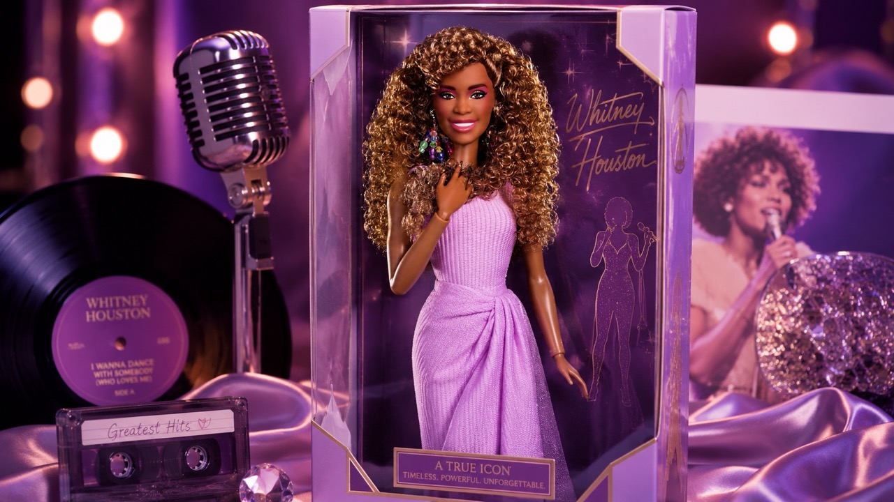 Mattel выпустила Barbie Уитни Хьюстон 2026. Узнайте цену куклы, комплектацию, где заказать Whitney Houston Barbie и купить ее в Молдове.