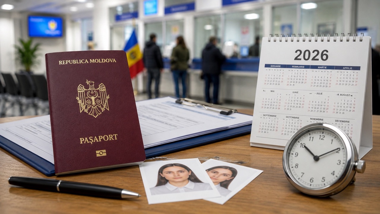 Биометрический паспорт Молдовы в 2026: документы, стоимость, сроки изготовления, адреса ASP, онлайн-запись, причины отказа и FAQ.
