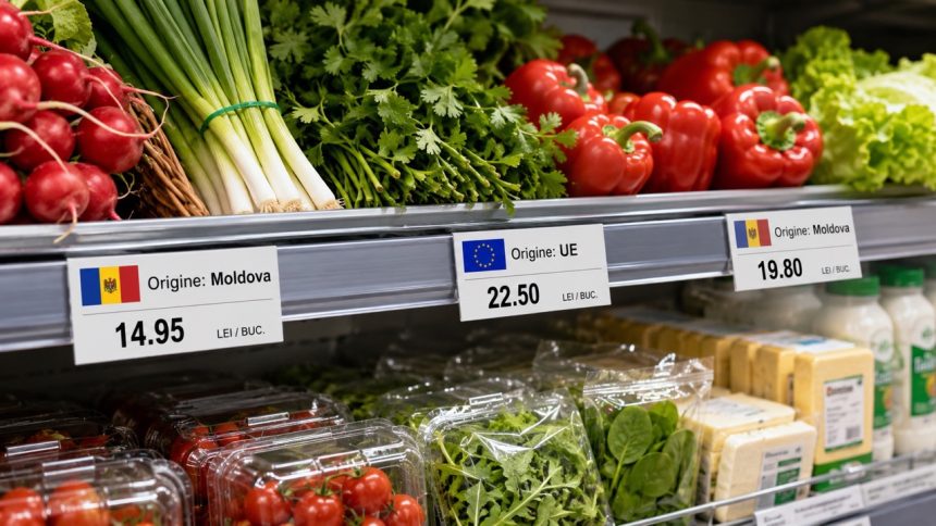 С 10 августа 2026 в Молдове изменятся ценники продуктов. Узнайте, как будут указывать страну происхождения и что нужно проверять покупателям.