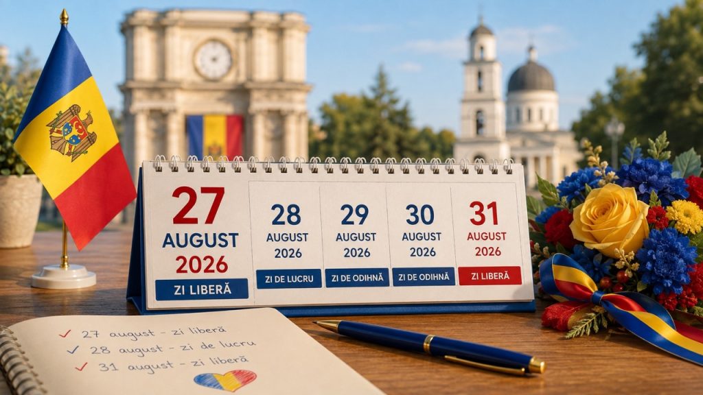 Как отдыхаем на День независимости 2026 в Молдове: будет ли 28 августа выходным
